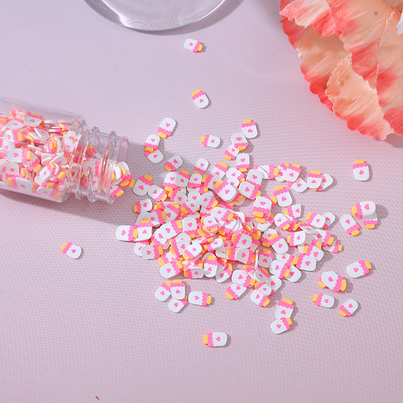 Wholesale Simulation Food Toy Soft Pottery Bottle DIY Drip Glue Cream Glue Flowing Sand Kneading Music Decoration